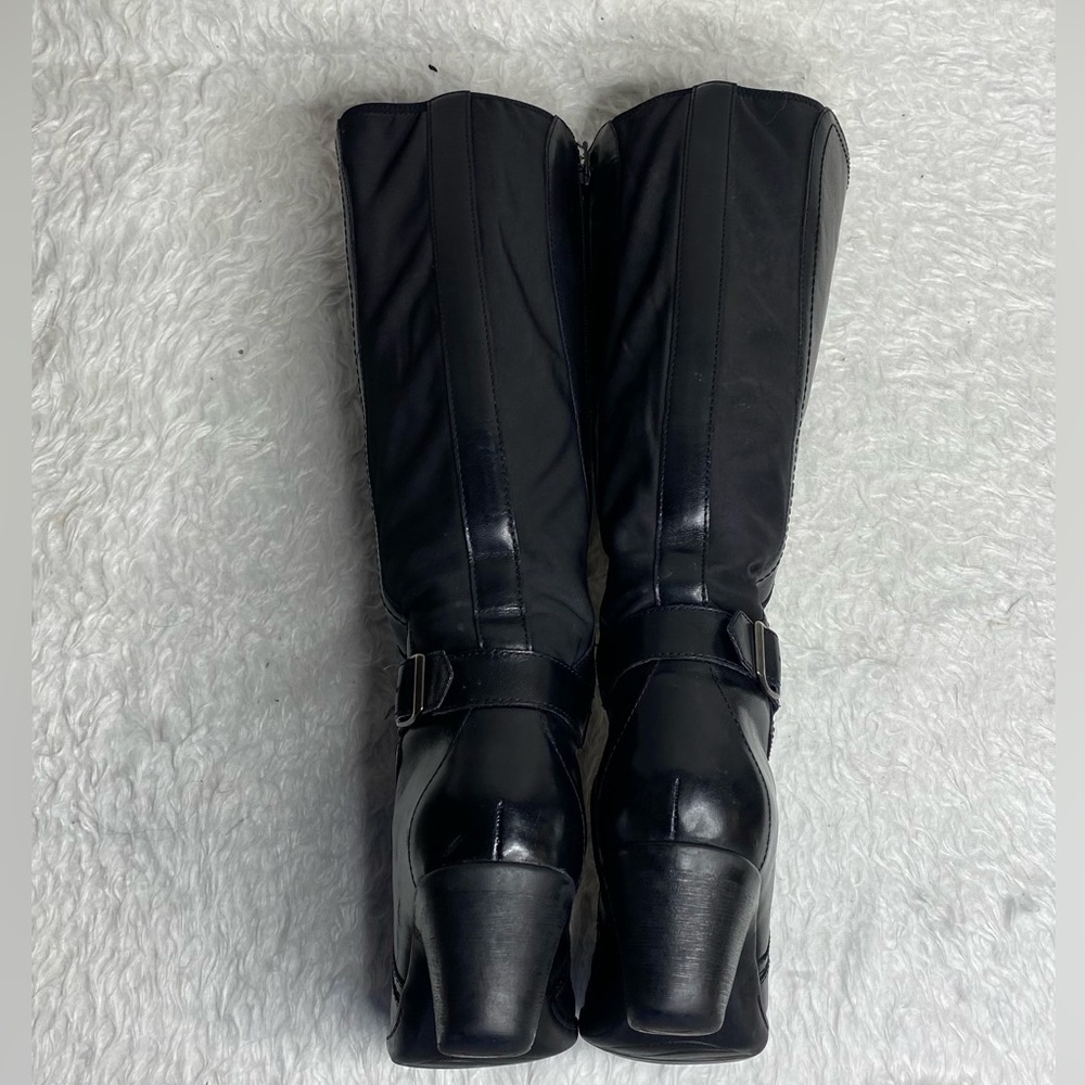 Clarks leather tall boots size 8M - Picture 3 of 10